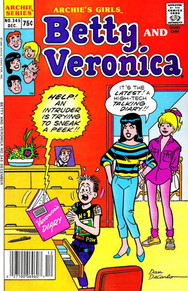 Archie's Girls Betty and Veronica #345