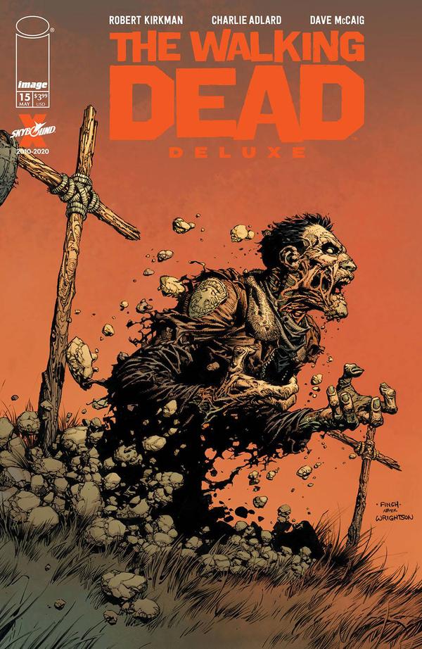 The Walking Dead Deluxe #15 cover