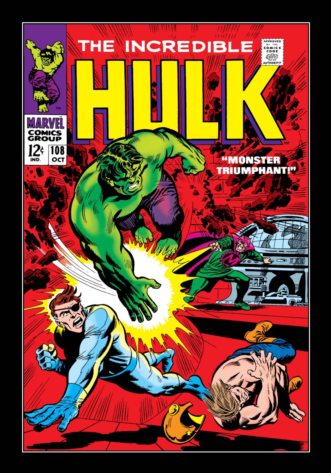 The Incredible Hulk #108 cover