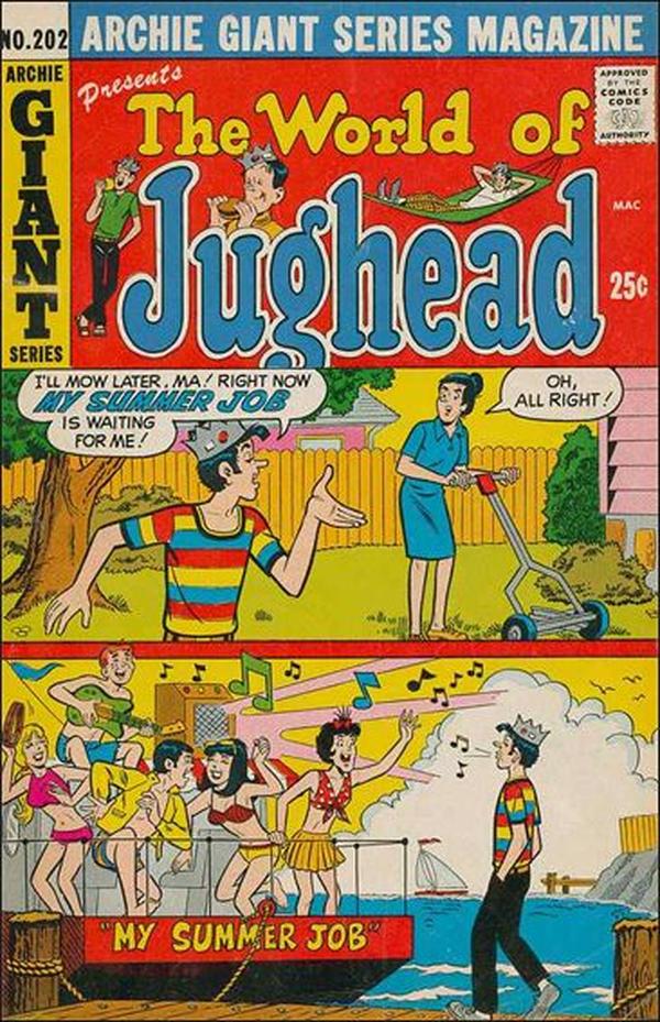 Archie Giant Series Magazine #202 cover