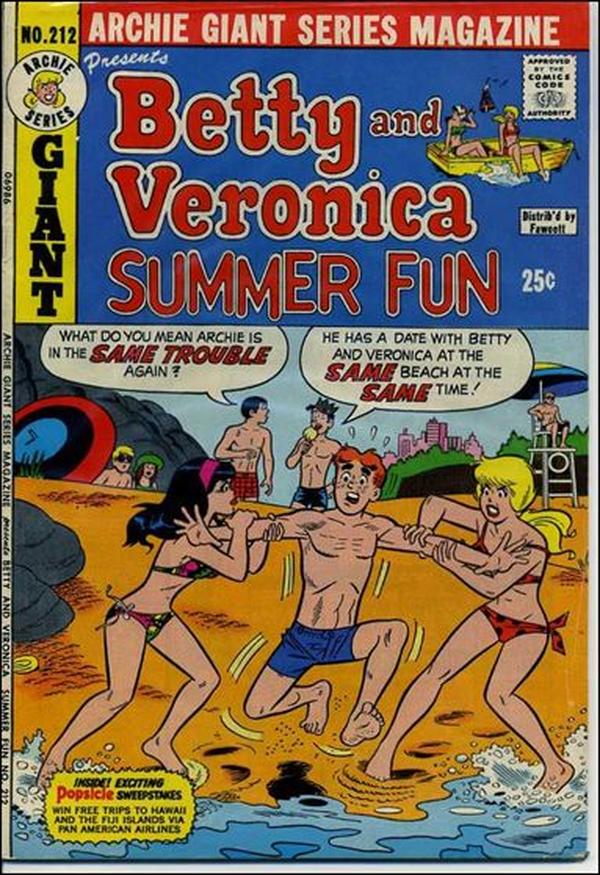 Archie Giant Series Magazine #212 cover