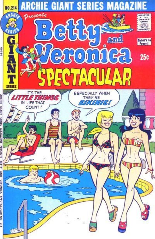 Archie Giant Series Magazine #214 cover