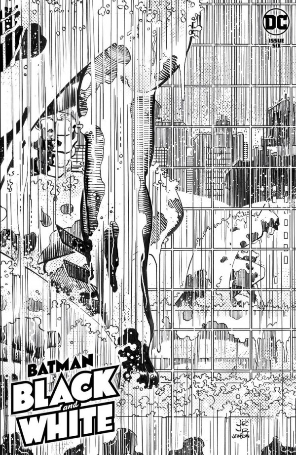 Batman Black & White #6 cover