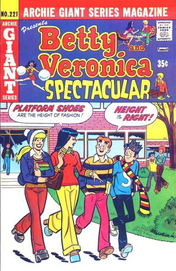Archie Giant Series Magazine #221 cover