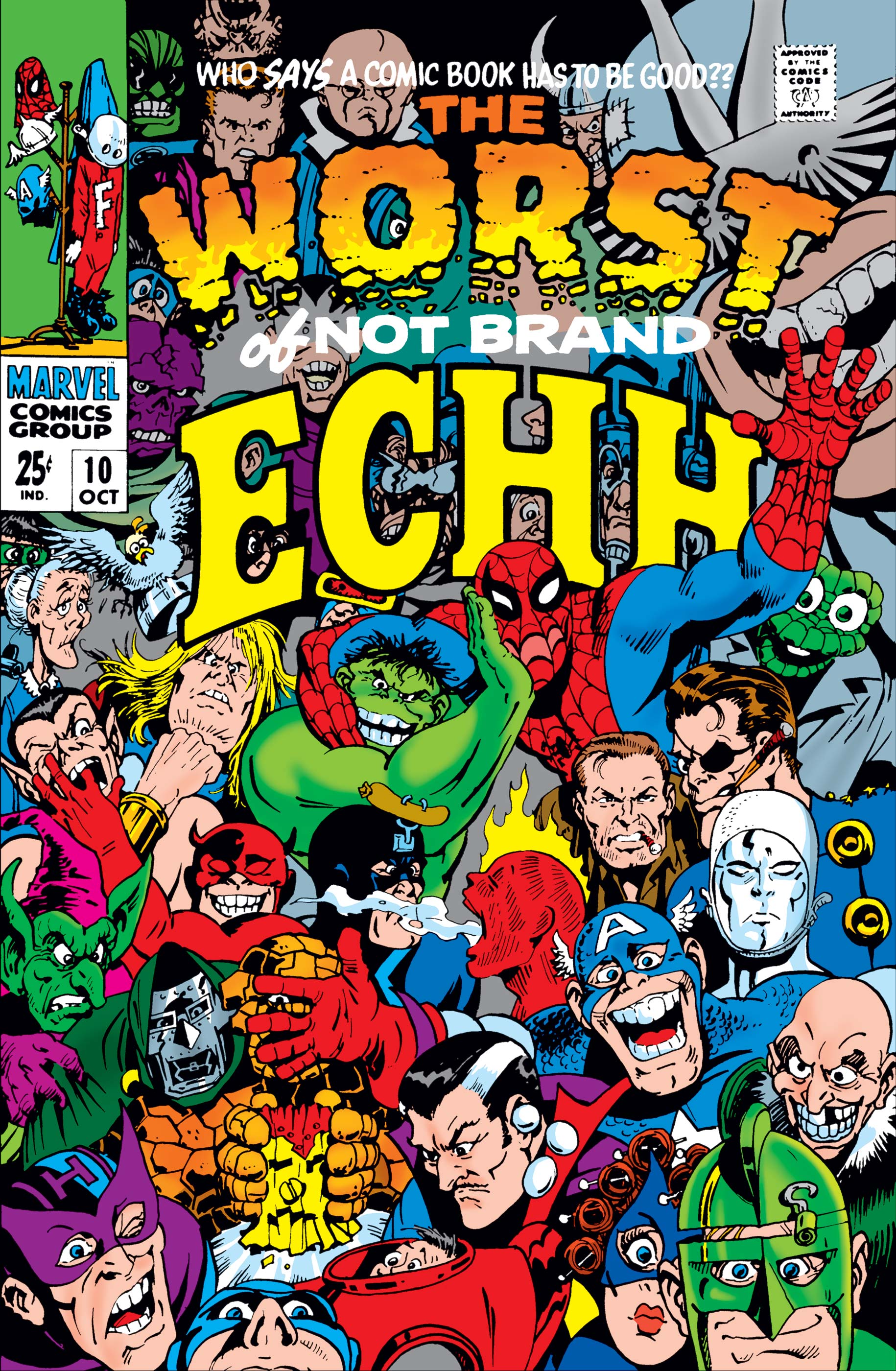 Not Brand Echh #10 cover