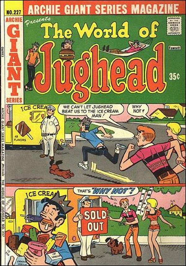 Archie Giant Series Magazine #227 cover