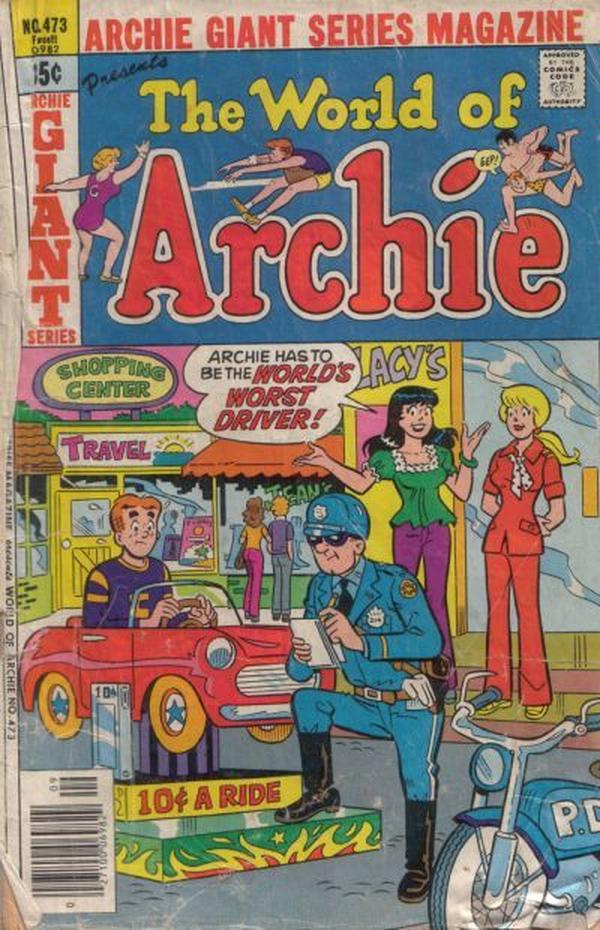 Archie Giant Series Magazine #473 cover