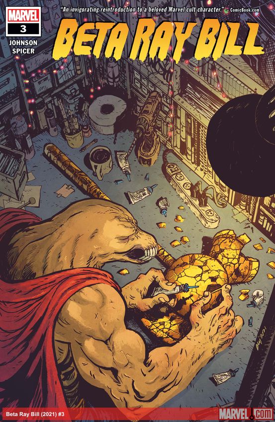 Beta Ray Bill #3 cover