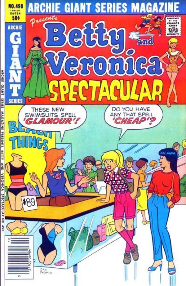 Archie Giant Series Magazine #498 cover