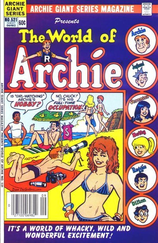 Archie Giant Series Magazine #521 cover