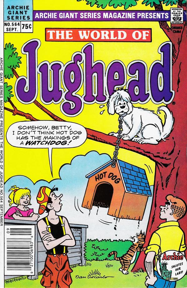 Archie Giant Series Magazine #564 cover