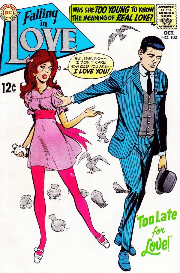 Falling in Love #102 cover