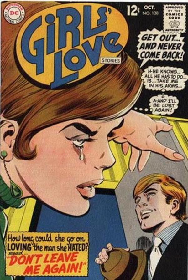 Girls' Love Stories #138 cover