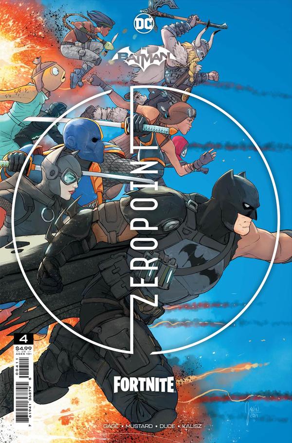 Batman / Fortnite: Zero Point #4 cover