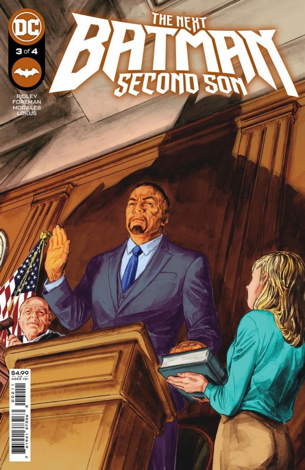 The Next Batman: Second Son #3 cover