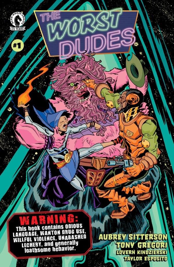 The Worst Dudes #1 cover