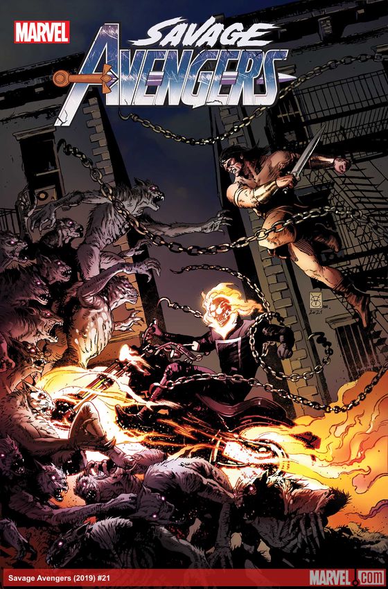 Savage Avengers #21 cover