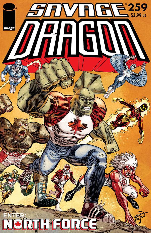 Savage Dragon #259 cover