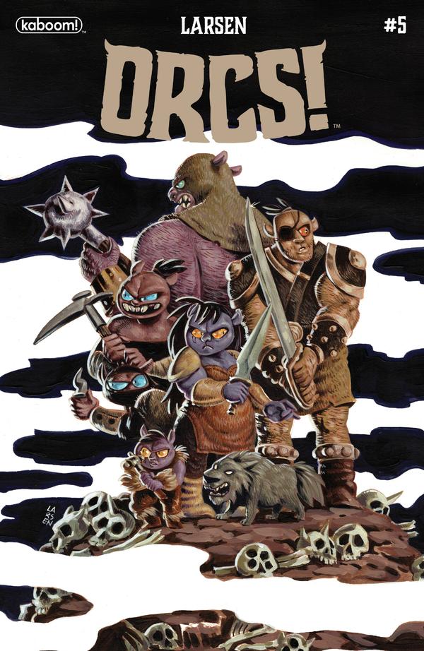 Orcs! #5 cover