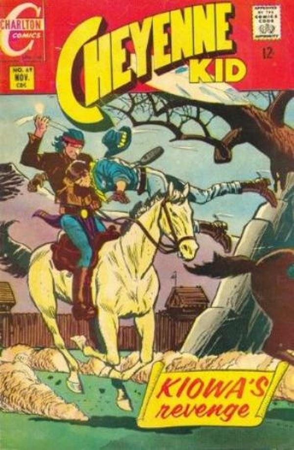 Cheyenne Kid #69 cover
