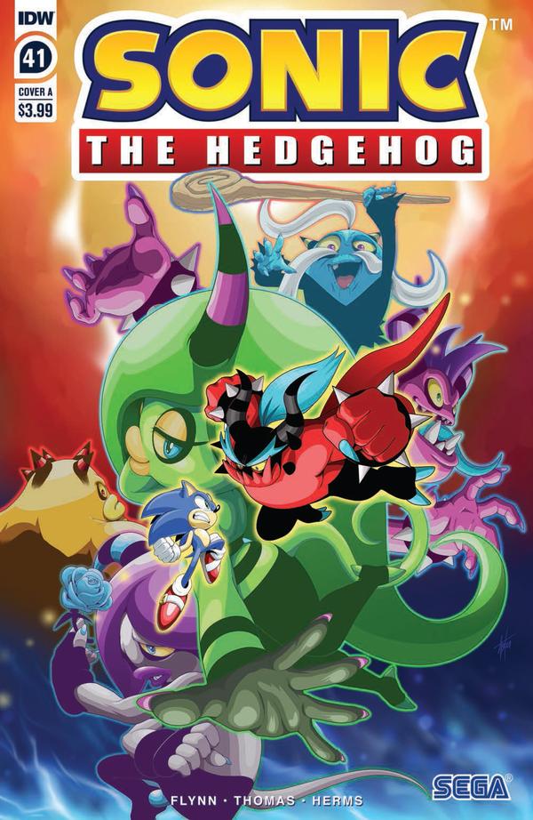 Sonic the Hedgehog #41 cover