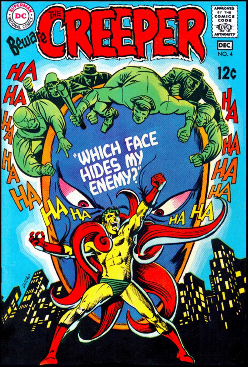 Beware the Creeper #4 cover