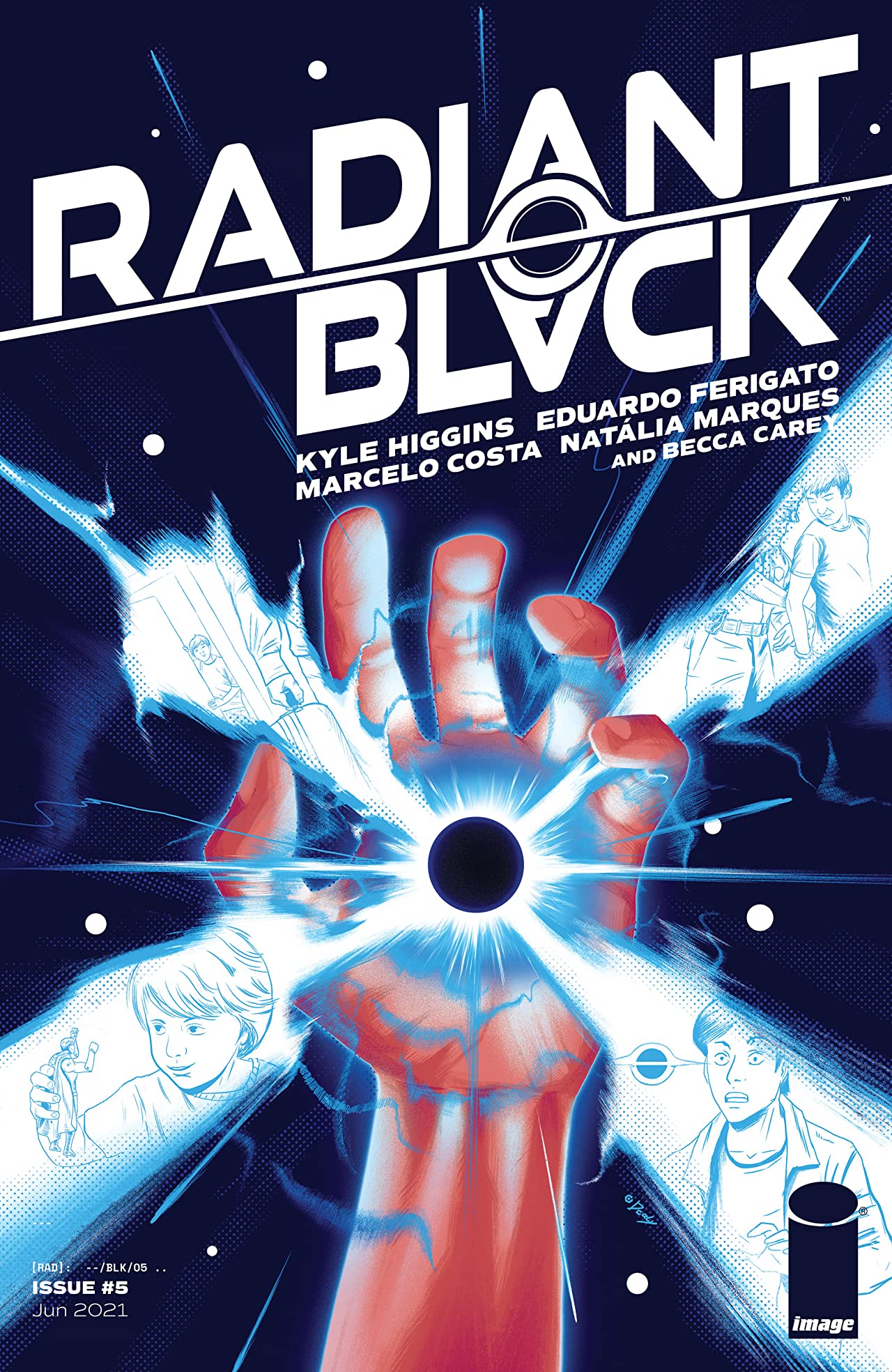 Radiant Black #5 cover