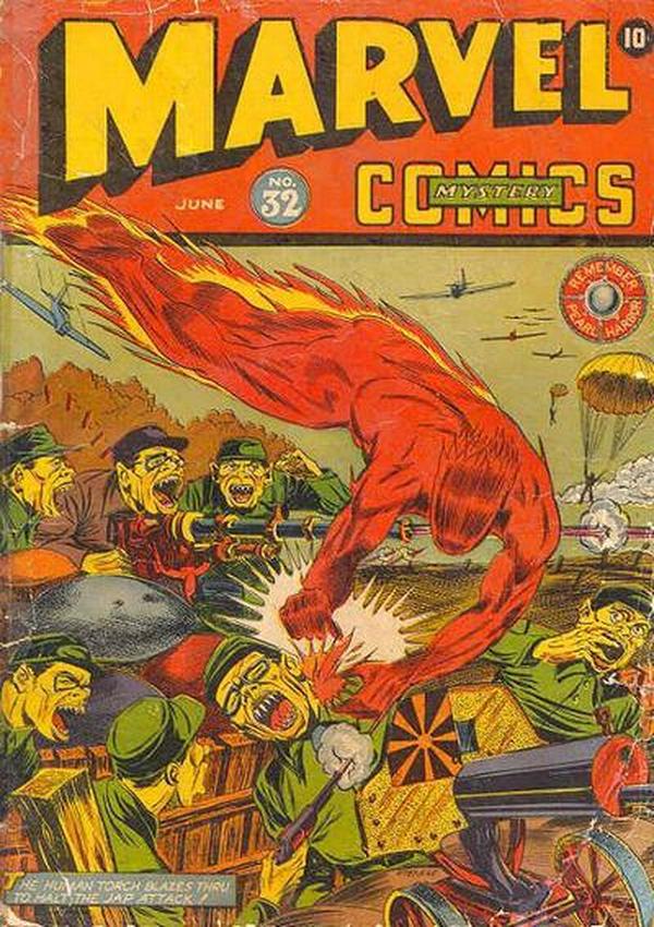 Marvel Mystery Comics #32 cover
