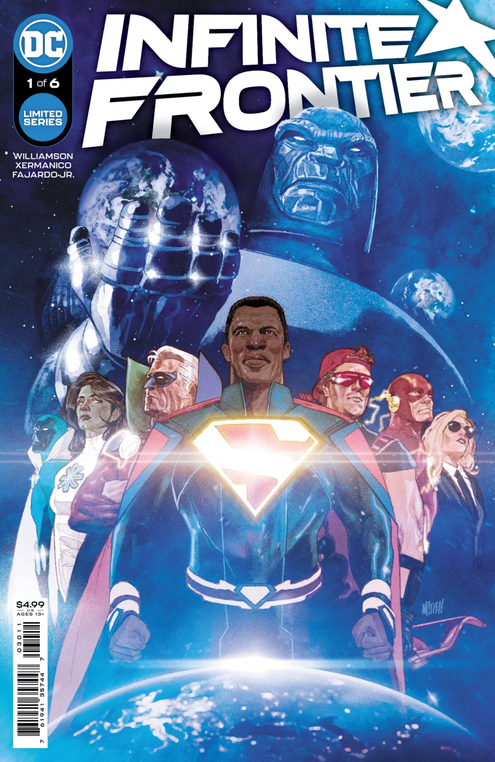 Infinite Frontier #1 cover