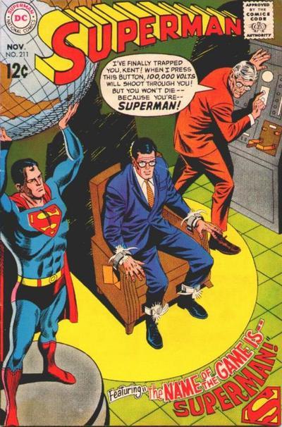 Superman #211 cover