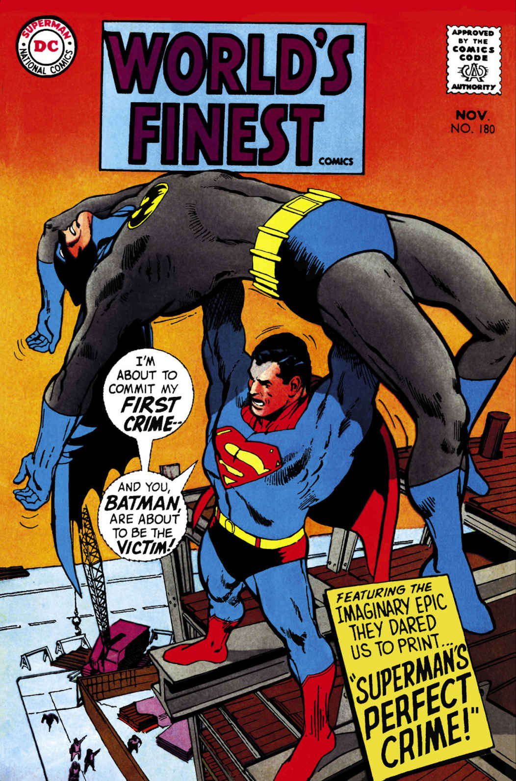 World's Finest Comics #180 cover