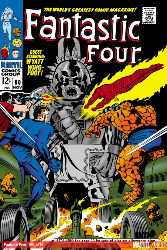 Fantastic Four #80 cover