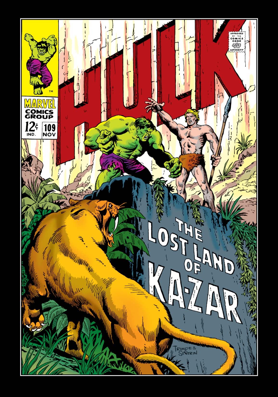 The Incredible Hulk #109 cover