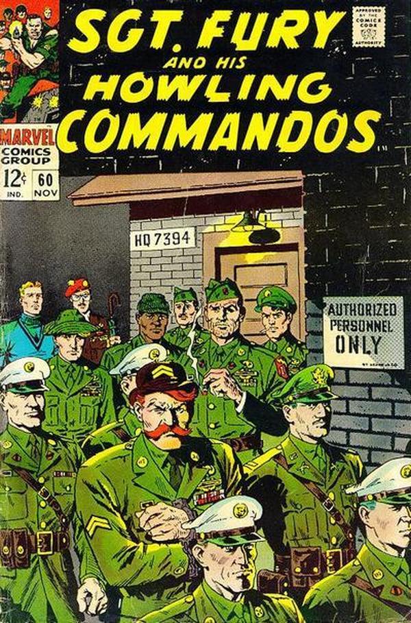 Sgt. Fury #60 cover