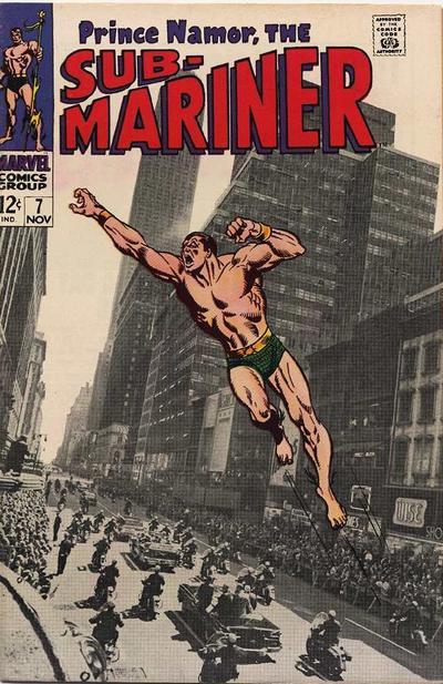 Sub-Mariner #7 cover