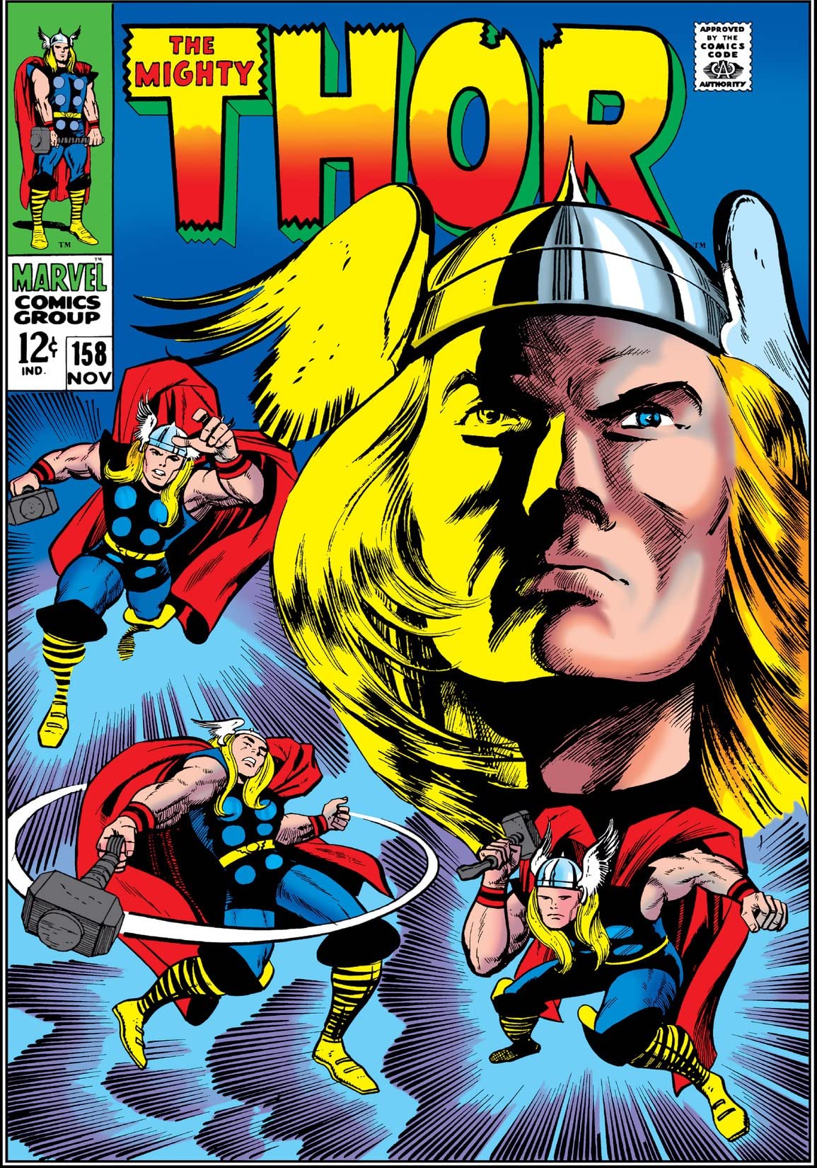 Thor #158 cover