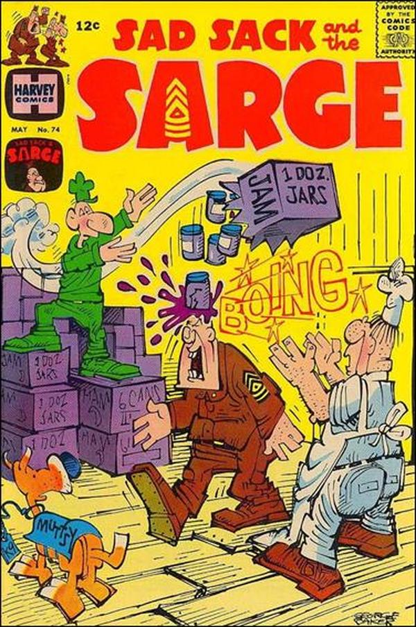 Sad Sack and the Sarge #74