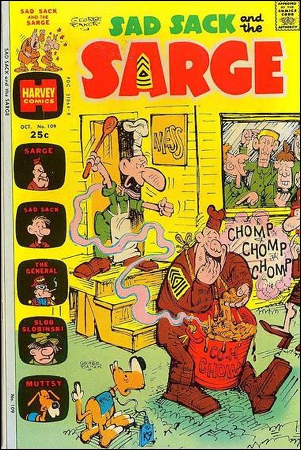 Sad Sack and the Sarge #109