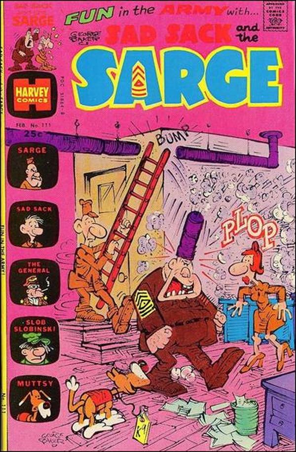 Sad Sack and the Sarge #111