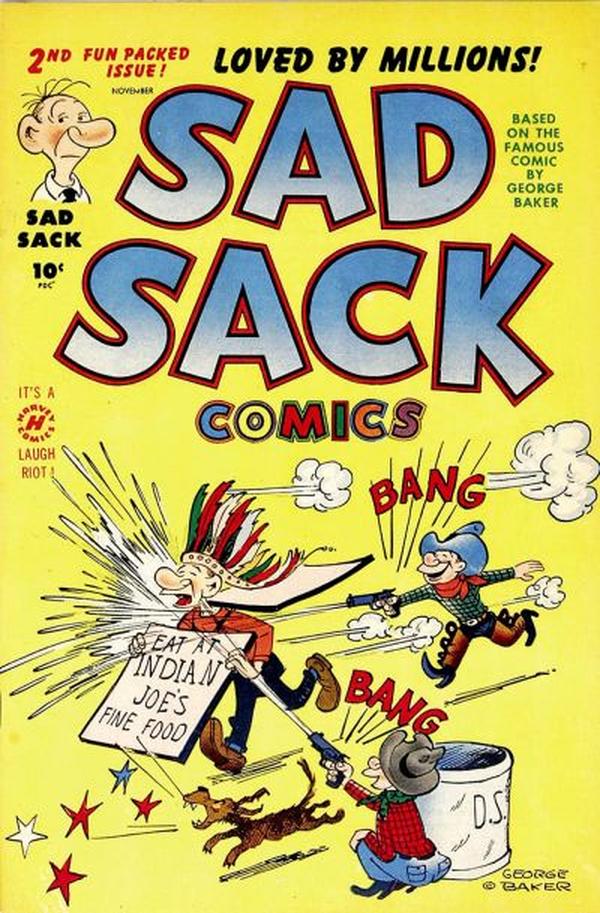 Sad Sack Comics #2 cover