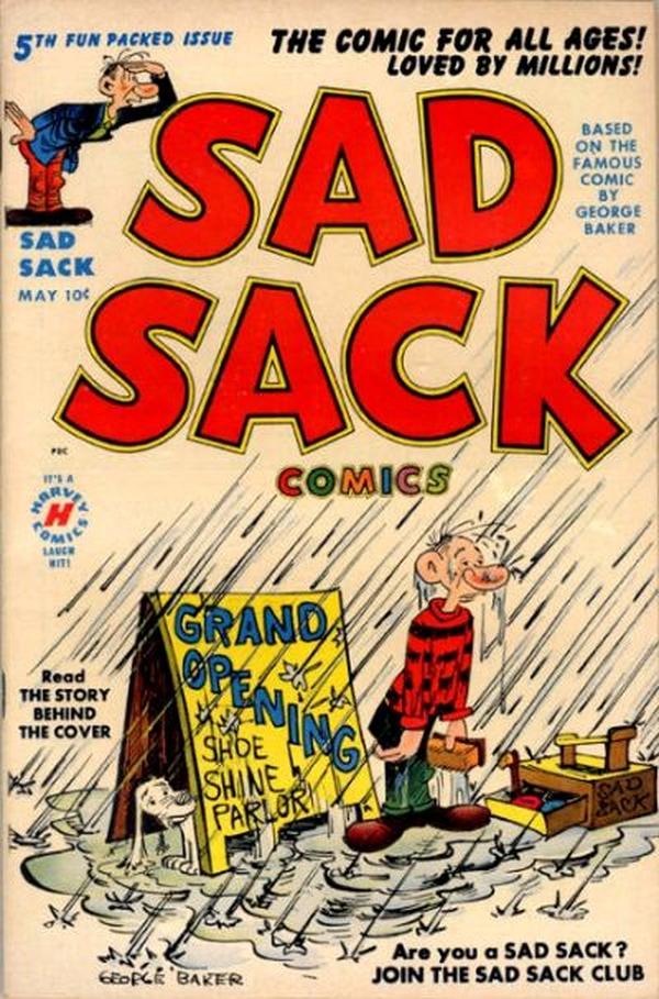 Sad Sack Comics #5 cover