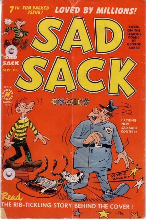 Sad Sack Comics #7 cover
