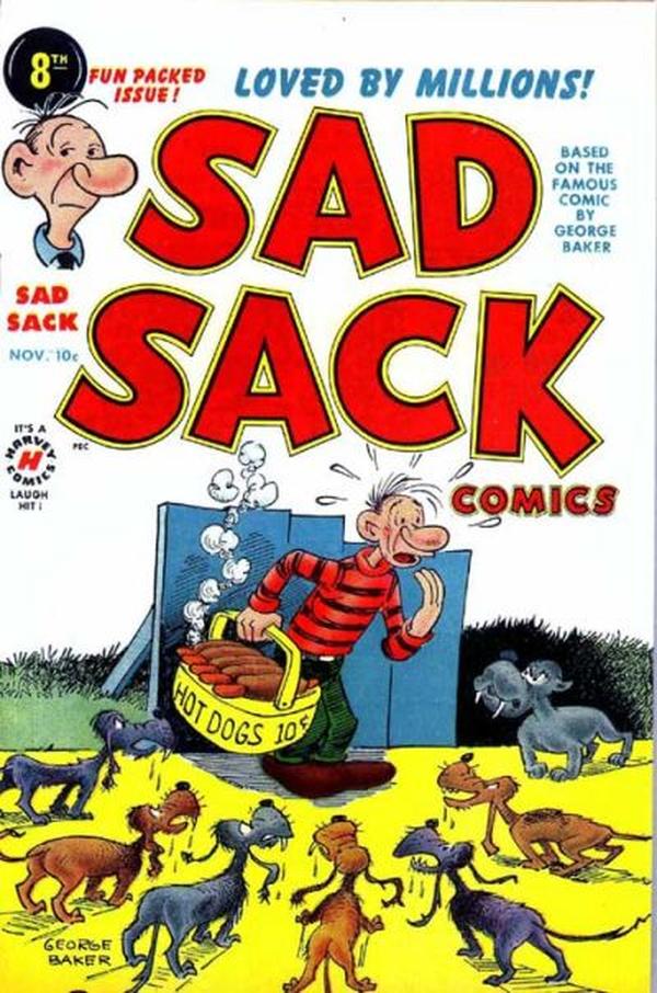 Sad Sack Comics #8 cover