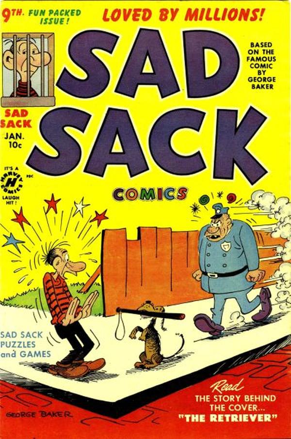 Sad Sack Comics #9 cover