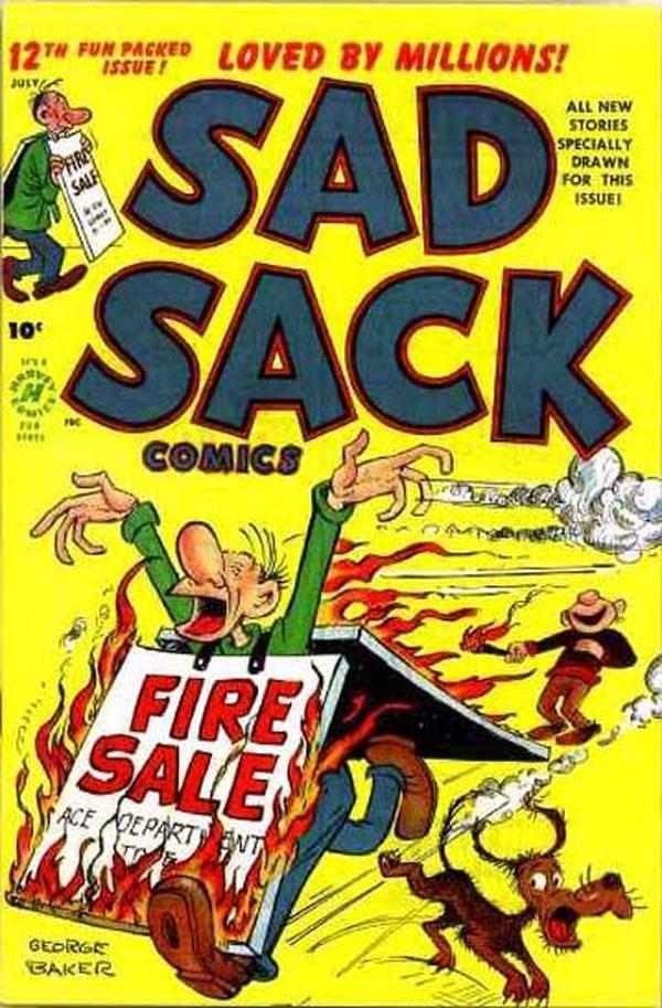Sad Sack Comics #12 cover