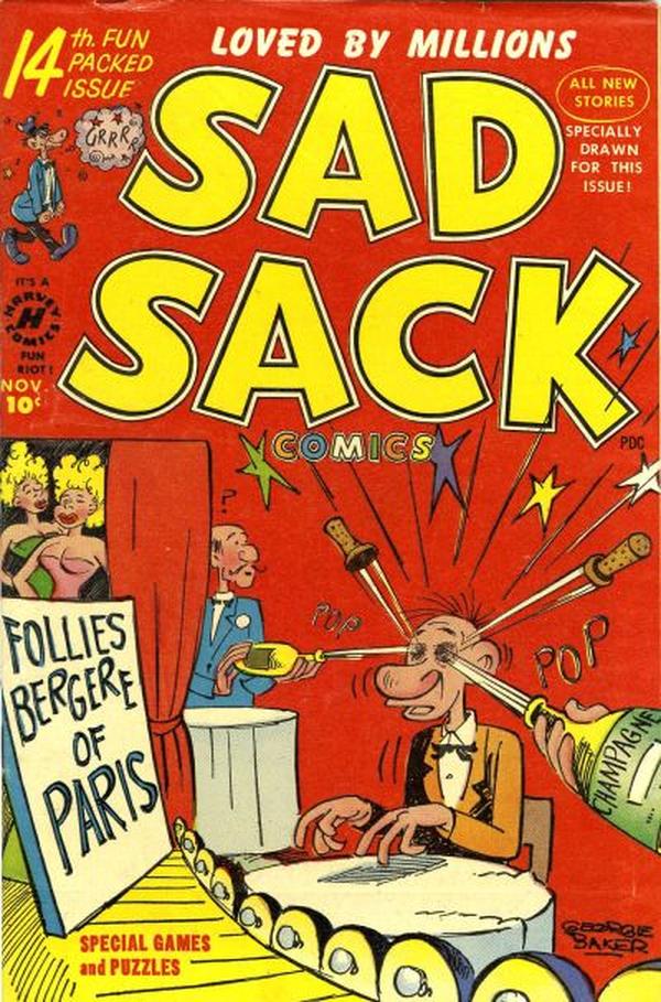 Sad Sack Comics #14 cover
