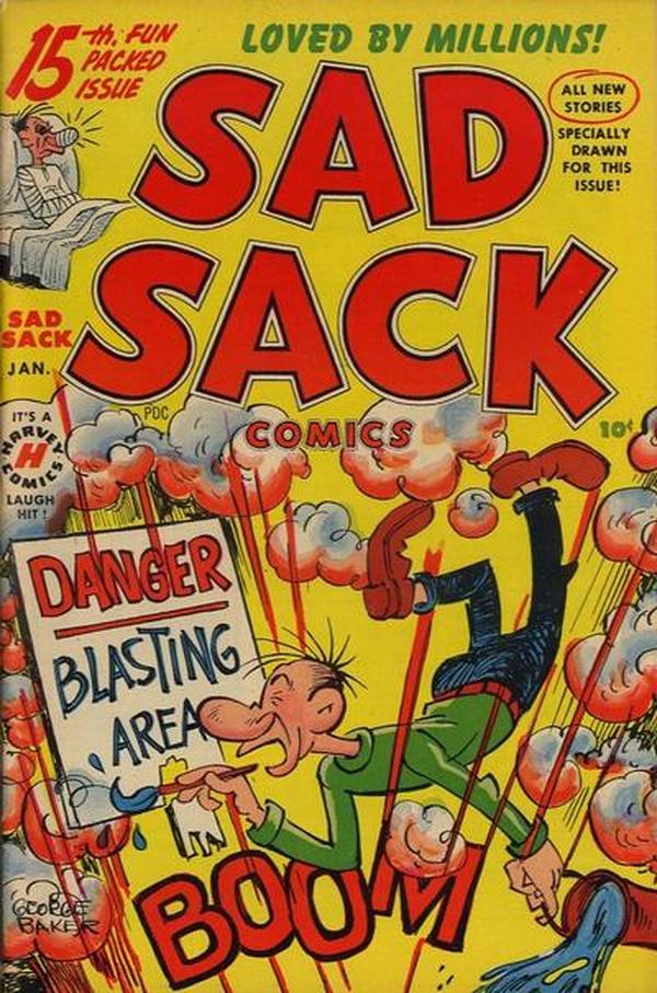 Sad Sack Comics #15 cover