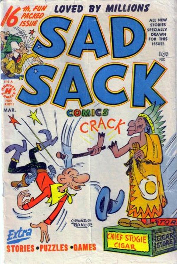 Sad Sack Comics #16 cover