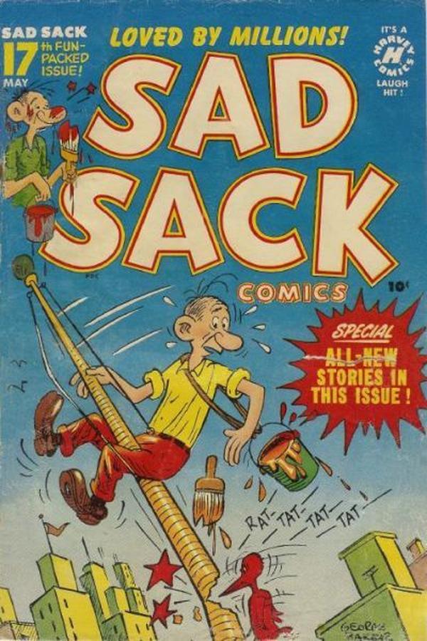 Sad Sack Comics #17 cover