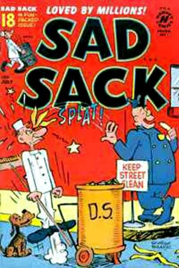Sad Sack Comics #18 cover